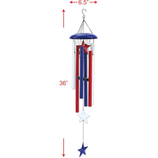 Sunset Vista Designs® 36" Americana Wind Chime
